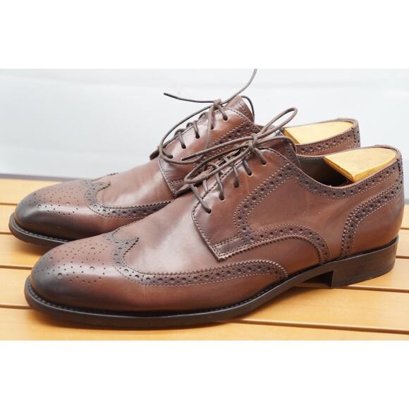 To Boot New York Wingtip Men US 9 Brown Dress Shoes Leather Lace-Up main image 12